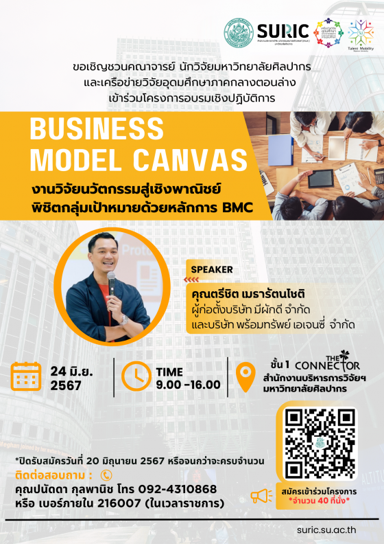 งานวิจัยนวัตกรรม สู่เชิงพาณิชย์พิชิตกลุ่มเป้าหมาย ด้วยหลักการ